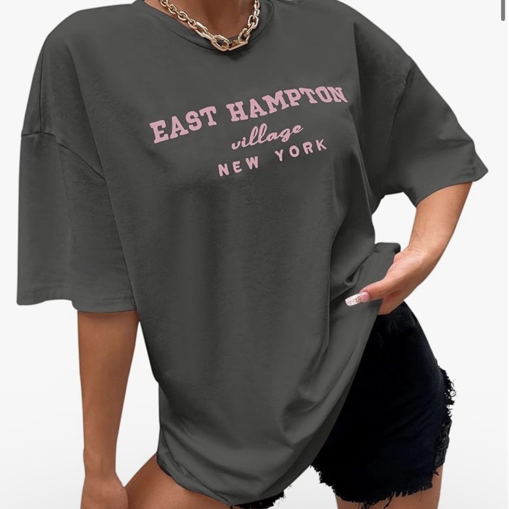 Shein gray shirt/Size Medium/Size 6